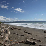 The beach at Playa Zancudo